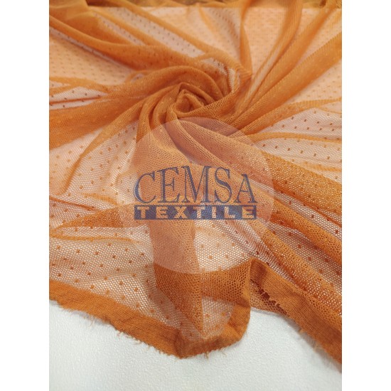 Tulle | 100% Pes | Copper Cemsa Textile