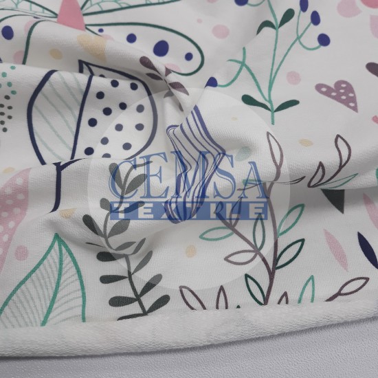 Two Yarn Fleece 95% Cotton 5% Ea | Butterfly Cemsa Textile