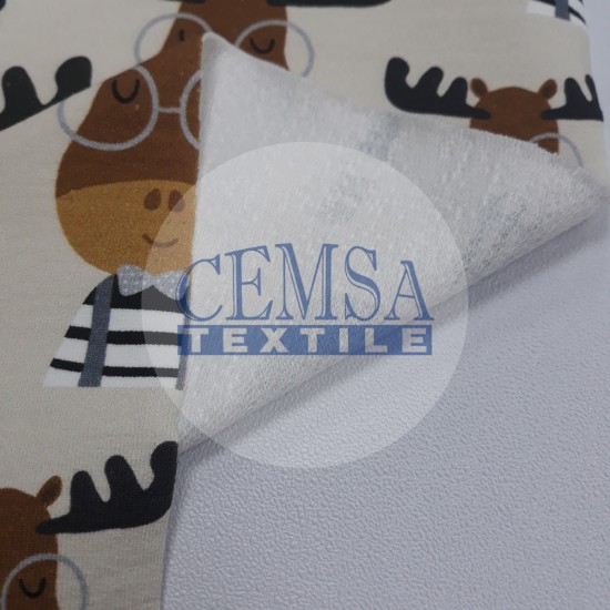 Two Yarn Fleece 95% Cotton 5% Ea | 122275-V1 Cemsa Textile