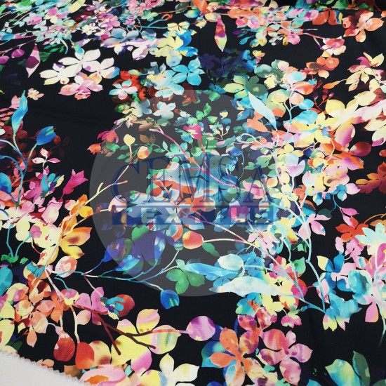 Printed Woven Fabric 97% Cotton 3% Spandex | PW_CLRF Cemsa Textile