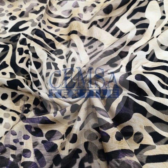 Printed Woven Fabric 100% Viscose | PW_BVLPRD Cemsa Textile